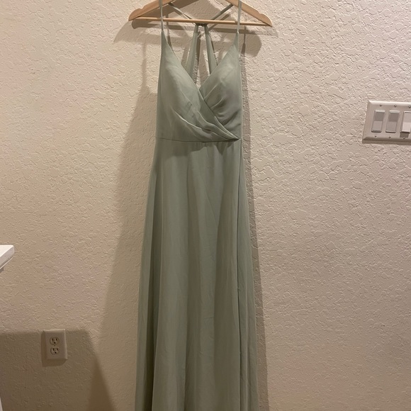 Azazie Dresses Azazie Sage Green Bridesmaid Dress Poshmark
